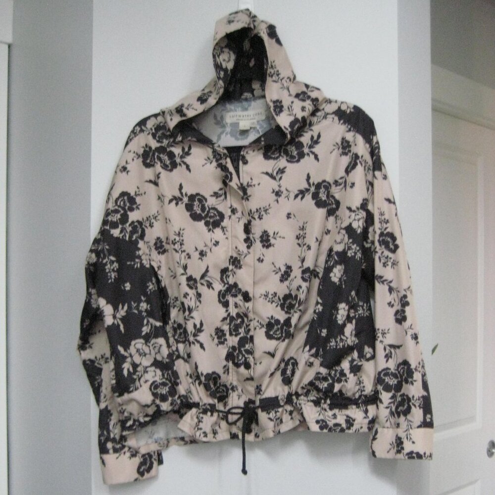 Lightweight full zipup hooded coat